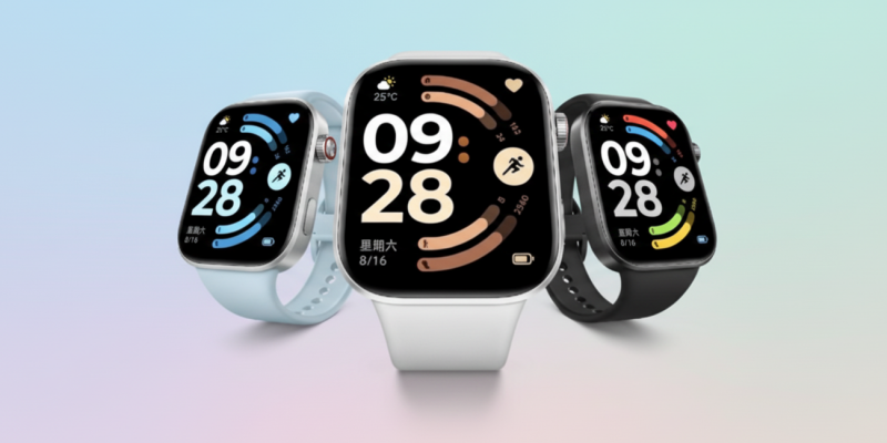 Представлены доступные часы Redmi Watch 6 с безелем, большим экраном и автономностью 24 дня