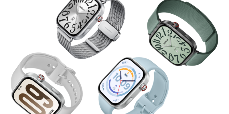 Представлены доступные часы Redmi Watch 6 с безелем, большим экраном и автономностью 24 дня