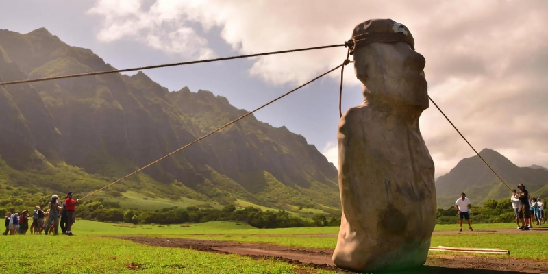 Знаменитые статуи моаи на острове Пасхи действительно «ходили» — учёные это доказали