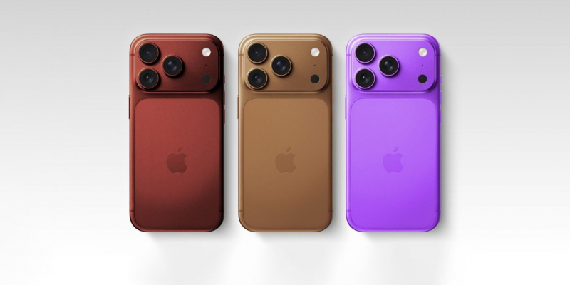 Apple может выпустить iPhone 18 Pro в трёх ярких цветах — без чёрного