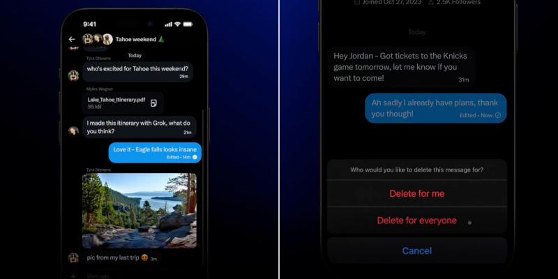 Илон Маск запустил мессенджер Chat с шифрованием и видеозвонками