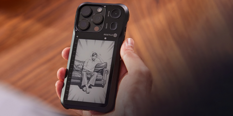 Представлен SmartInk I — чехол для iPhone с экраном E‑Ink и функцией записи речи