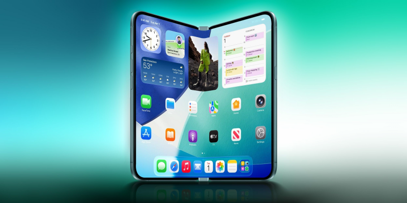 Складной iPhone станет первым смартфоном с подэкранной камерой на 24 Мп